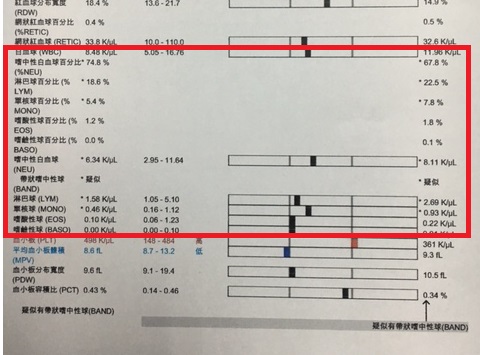 数 白血球